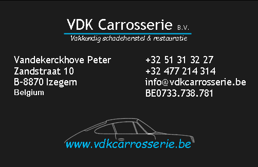 garagisten Oostrozebeke vdk carrosserie bv